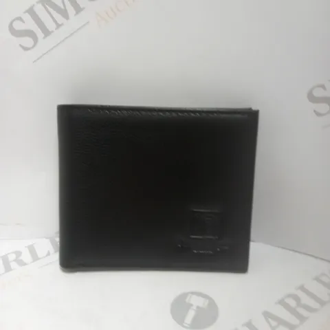 SWAN & EDGAR LONDON BLACK GENUINE LEATHER WALLET 