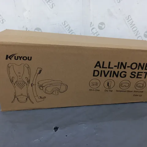 BOXED KUYOU ALL-IN-ONE DIVING SET 