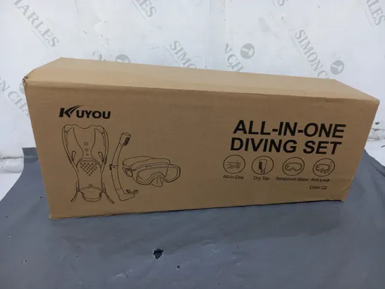 BOXED KUYOU ALL-IN-ONE DIVING SET 