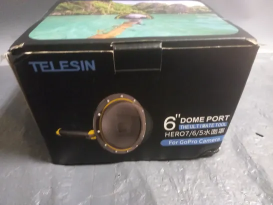 TELESIN 6" DOME PORT CAMERA ACCESSORY FOR GOPRO