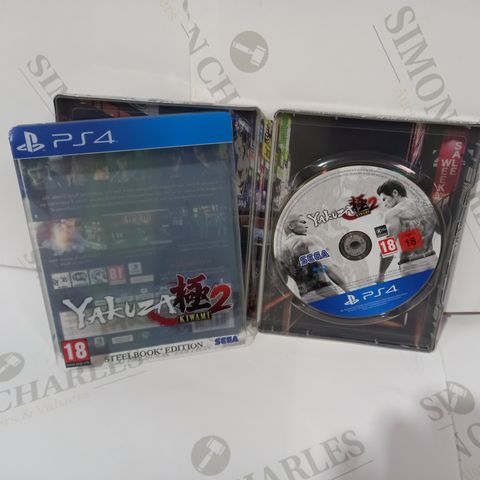 PS4 YAKUSA 2 STEEL BOOK EDITION CONSOLE GAME