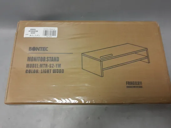 BOXED AND SEALED BONTEC MONITOR STAND (MTR-S2-YM)