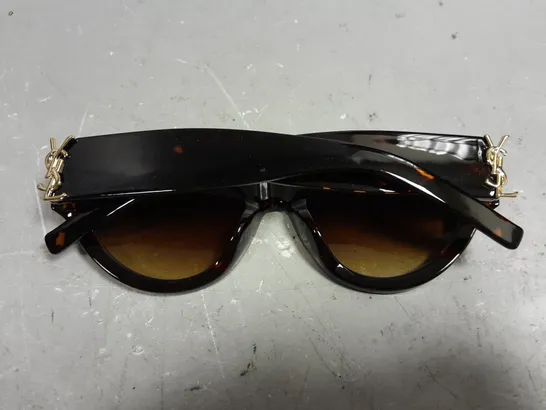 SAINT LAURENT SLM94 CAT EYE FRAMED SUNGLASSES 