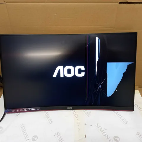 AOC GAMING C27G2ZU 27 INCH FHD CURVED MONITOR