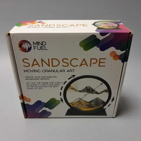 BOXED MIND FUEL SANDSCAPE MOVING GRANULAR ART