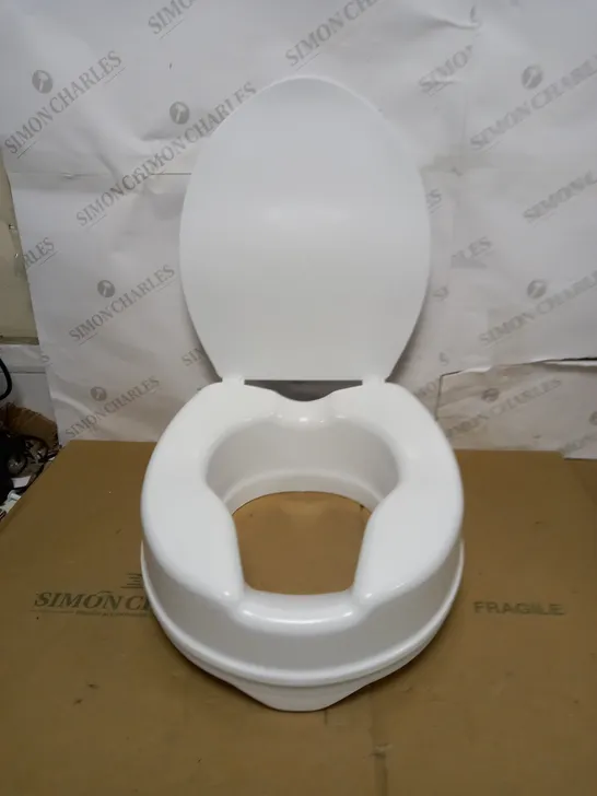 NRS HEALTHCARE LINTON PLUS RAISED TOILET SEAT