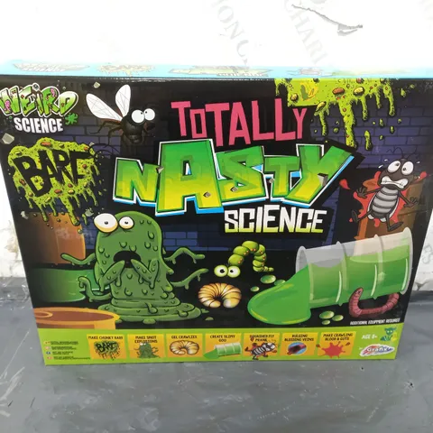 12 BOXED AND SEALED WEIRD SCIENCE TOTALLY NASTY SCIENCE