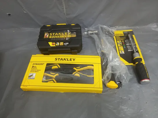 ASSORTED STANLEY TOOLS 