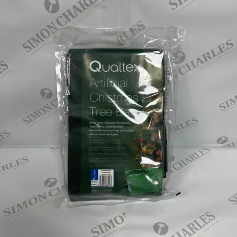 QUALTEX ARTIFICIAL CHRISTMAS TREE STORAGE BAG 120X25X43CM