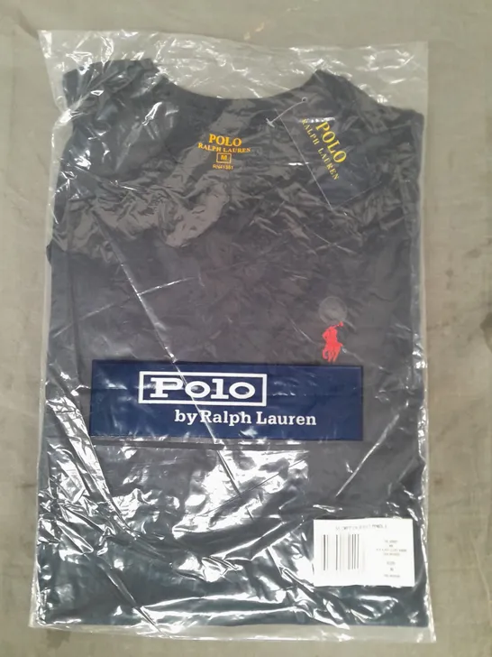 POLO RALPH LAUREN TOP IN NAVY SIZE MEDIUM