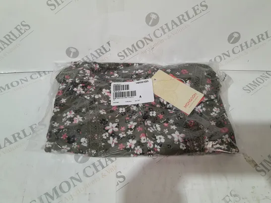 BAGGED MONSOON FLORAL SHIRT SIZE L