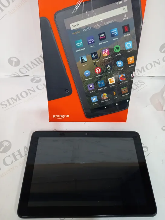 BOXED AMAZON FIRE HD8 WITH ALEXA 