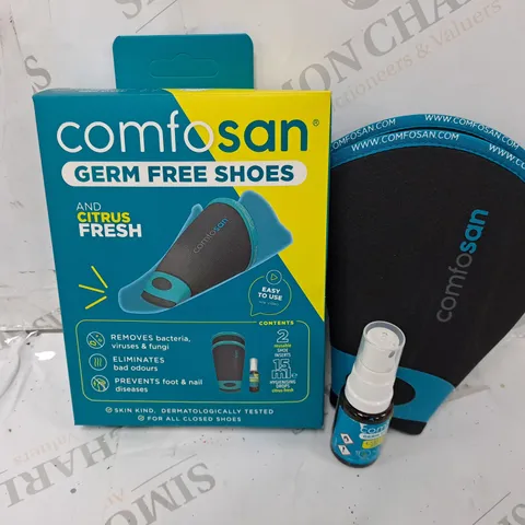 BOXED COMFOSAN SHOE DEODERISING STARTER KIT