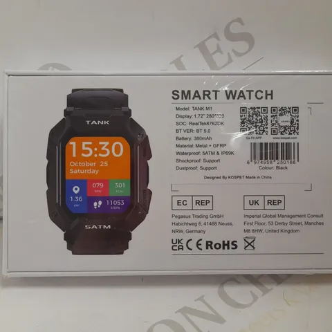 SEALED KOSPET TANK M1 SMART WATCH