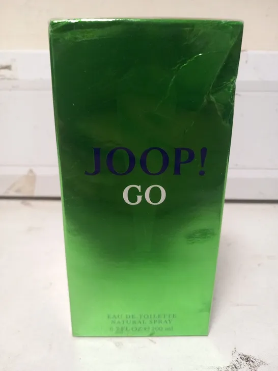 BOXED AND SEALED JOOP! GO EAU DE TOILETTE SPRAY 200ML