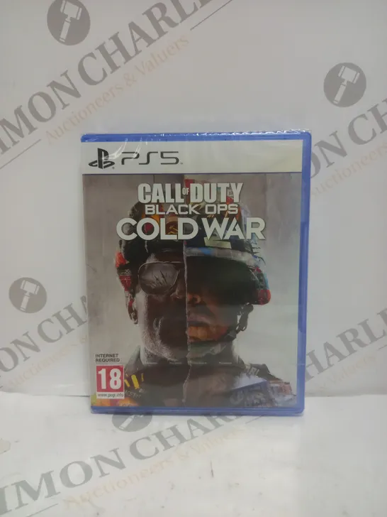 SEALED CALL OF DUTY BLACK OPS COLD WAR FOR PS5