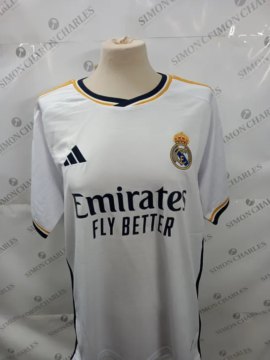 REAL MADRID HOME SHIRT SIZE M