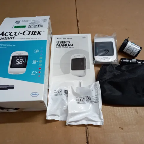 BOXED ACCU-CHEK INSTANT CONNECTED BLOOD GLUCOSE MONITORING SYSTEM