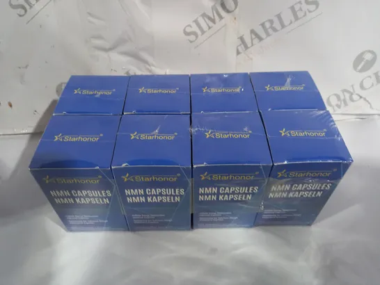 STARHONOR NMN CAPSULES WITH MAXIMUM STRENGTH 500MG 60 CAPSULES (8 PACK)