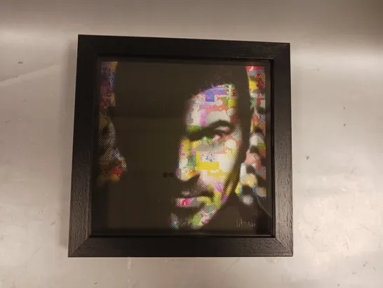 TRISTAN GREEN SIGNED LIMITED EDITION FRAMED GEORGE MICHAEL ART PRINT (8/40)