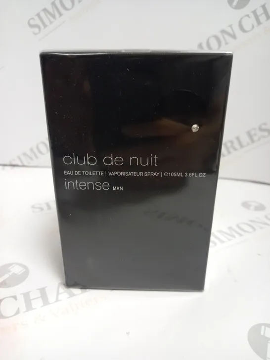 BOXED AND SEALED CLUB DE NUIT INTENSE MAN EAU DE TOILETTE 105ML