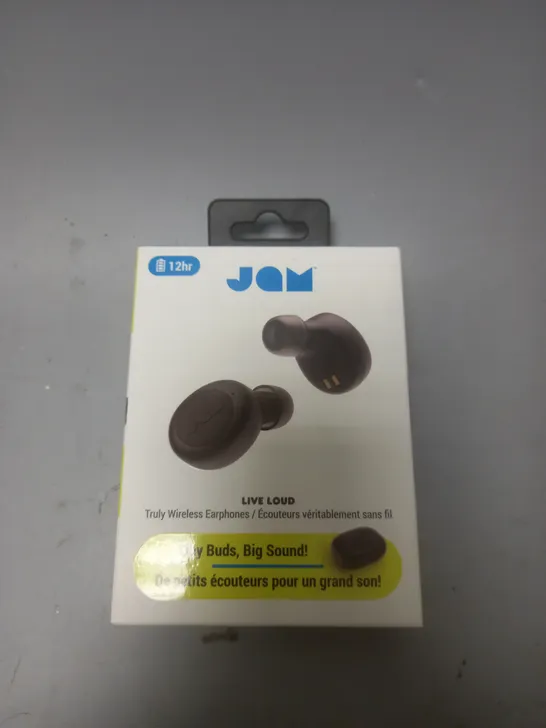 BOXED JAMAUDIO LIVE LOUD TRULY WIRELESS EARPHONES 