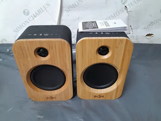 LOT OF 2 UNBOXED MARLEY GET TOGETHER BLUETOOTH SPEAKERS