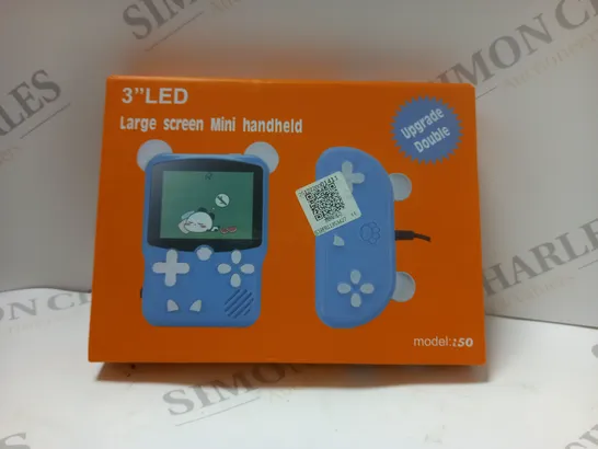 BOXED & SEALED 3 LED LARGE SCREEN MINI HANDHELD CONSOLE - I50