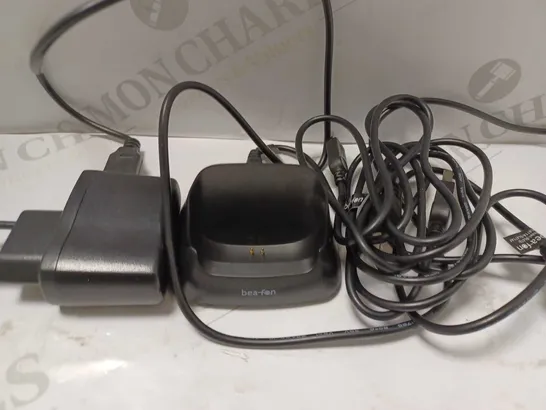 BOX OF APPROXIMATELY 15 ASSORTED EU CHARGING CABLES, PHONE DOCKS, USB CABLES, ETC