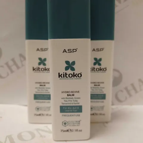 LOT OF APPROX 24 X 75ML A.S.P KITOKO HYDRO REVIVE BALM 