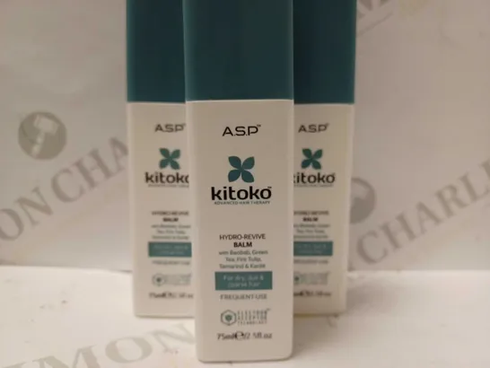 LOT OF APPROX 24 X 75ML A.S.P KITOKO HYDRO REVIVE BALM 