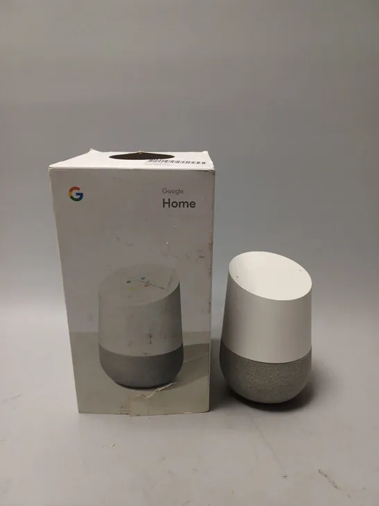 BOXED GOOGLE HOME IN WHITE 