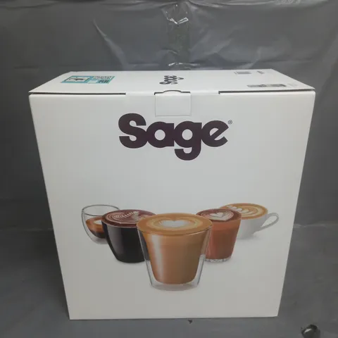 BOXED SAGE BAMBINO BRUSHED STAINLESS STEEL COFFEE MACHINE 