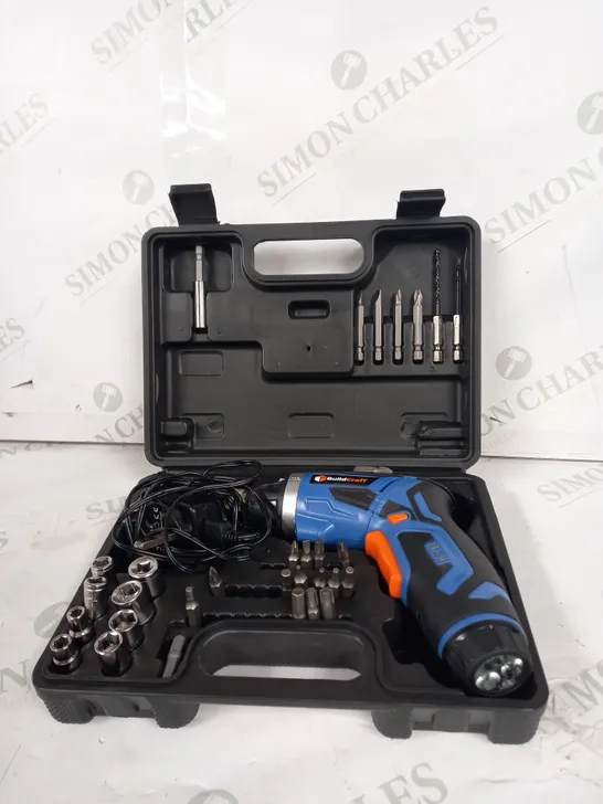 BUILDCRAFT TWIST HANDLE 3.6V SCREWDRIVER SET