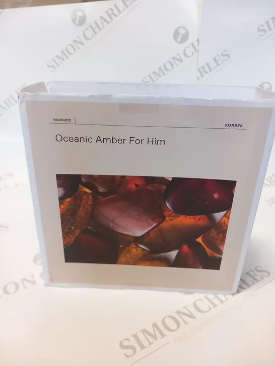 BOXED KORRES OCEANIC AMBER FOR HIM 