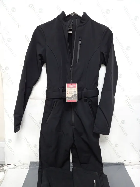 ZARA SKI COLLECTION SKI SUIT BLACK SIZE S