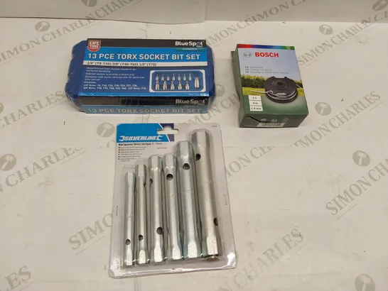 BOX OF APPROXIMATELY 3X BRAND NEW ASSORTED TOOLS TO INCLUDE;