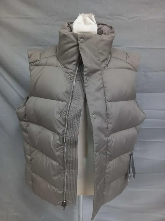 LULULEMON WUNDER PUFFER GILET IN STONE - MEDIUM