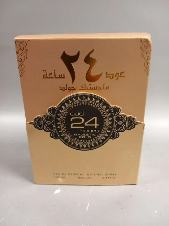 BOXED OUD 24 HOURS MAJESTIC GOLD EAU DE PARFUM 100ML