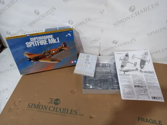 BOXED TAMIYA SUPERMARINE SPITFIRE MK.I MODEL