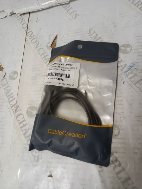 CABLECREATION USB-C TO HDMI CABLE (HDMI 1.4)