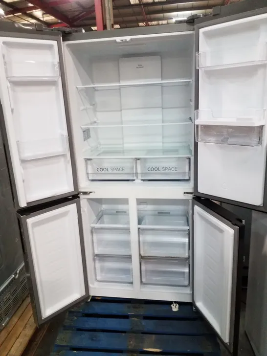 HOOVER MULTI DOOR AMERICAN FRIDGE FREEZER SS - UNPROCESSED RAW RETURN