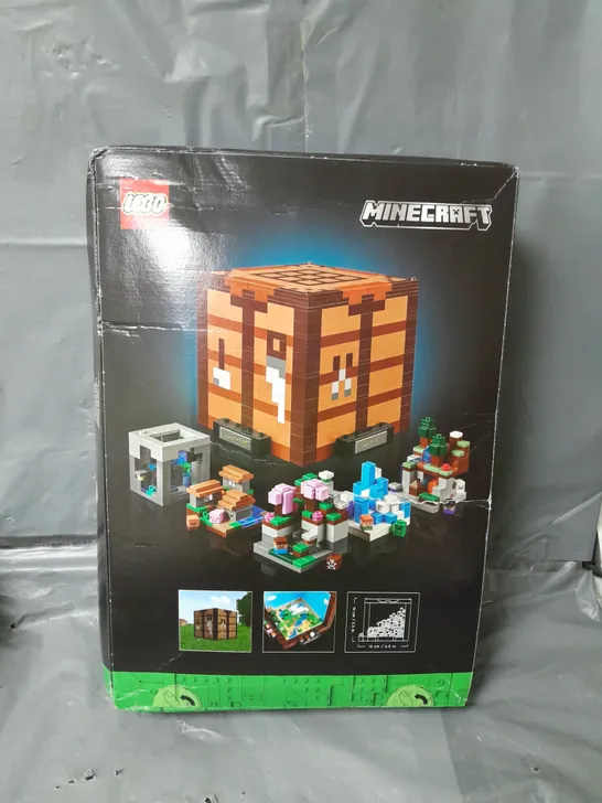 LEGO MINECRAFT THE CRAFTING TABLE FOR ADULTS 21265 RRP £79.99