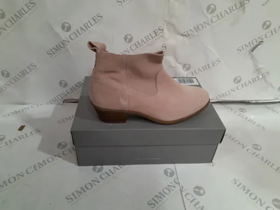 BOXED VIONIC PIN SUEDE ANKLE BOOTS SIZE 7