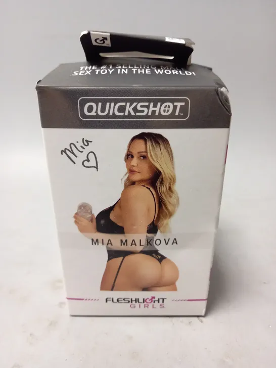 BOXED AND SEALED QUICKSHOT MIA MALKOVA FLESHLIGHT