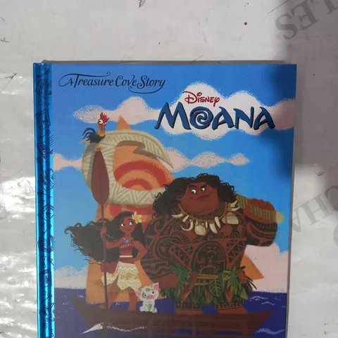 LOT OF APPROXIMATELY 10 X A TREASURE COVE STORY - DISNEY MOANA BOOKS