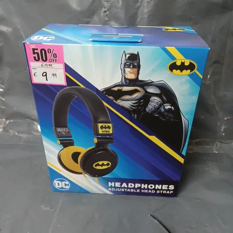 APPROXIMATELY 20 DC BATMAN HEADPHONES