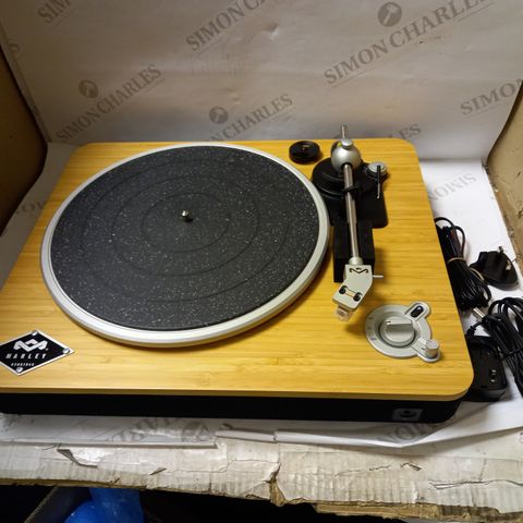 BOXED HOUSE OF MARLEY STIR IT UP WIRELESS EM-JT002-SBx TURNTABLE