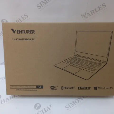 BRAND NEW BOXED VENTURER EUROPA 11 PLUS 11.6" NOTEBOOK PC