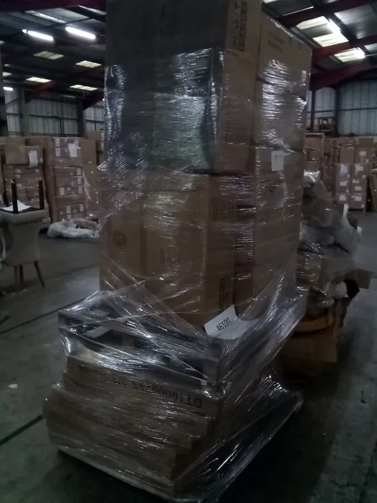 PALLET OF ASSORTED TABLE PARTS